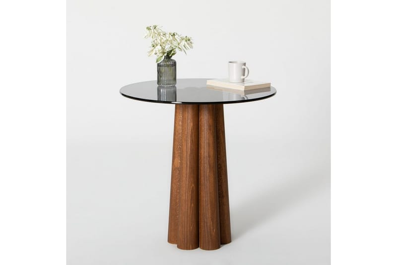 Novera Soffbord 50 cm - Valnöt/Mörkgrå - Möbler - Vardagsrum - Soffbord & vardagsrumsbord - Soffbord