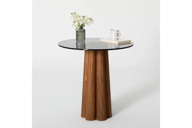 Novera Soffbord 50 cm - Valnöt/Mörkgrå - Möbler - Vardagsrum - Soffbord & vardagsrumsbord - Soffbord