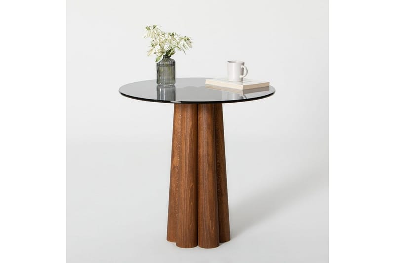 Novera Soffbord 50 cm - Valnöt/Mörkgrå - Möbler - Vardagsrum - Soffbord & vardagsrumsbord - Soffbord