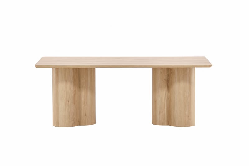 Olivia Rektangulärt Soffbord i Ljust Trä - Beige - Möbler - Vardagsrum - Soffbord & vardagsrumsbord - Soffbord