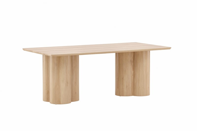 Olivia Rektangulärt Soffbord i Ljust Trä - Beige - Möbler - Vardagsrum - Soffbord & vardagsrumsbord - Soffbord