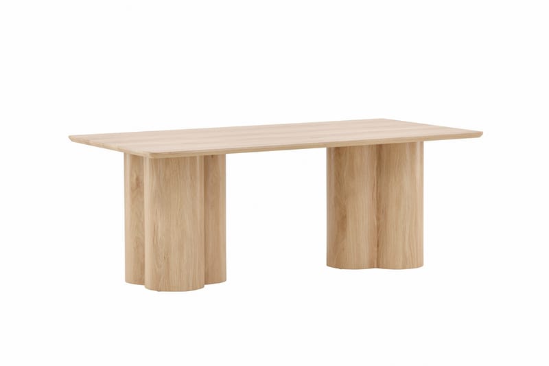 Olivia Rektangulärt Soffbord i Ljust Trä - Beige - Möbler - Vardagsrum - Soffbord & vardagsrumsbord - Soffbord