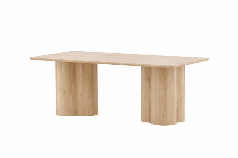 Olivia Rektangulärt Soffbord i Ljust Trä - Beige - Möbler - Vardagsrum - Soffbord & vardagsrumsbord - Soffbord