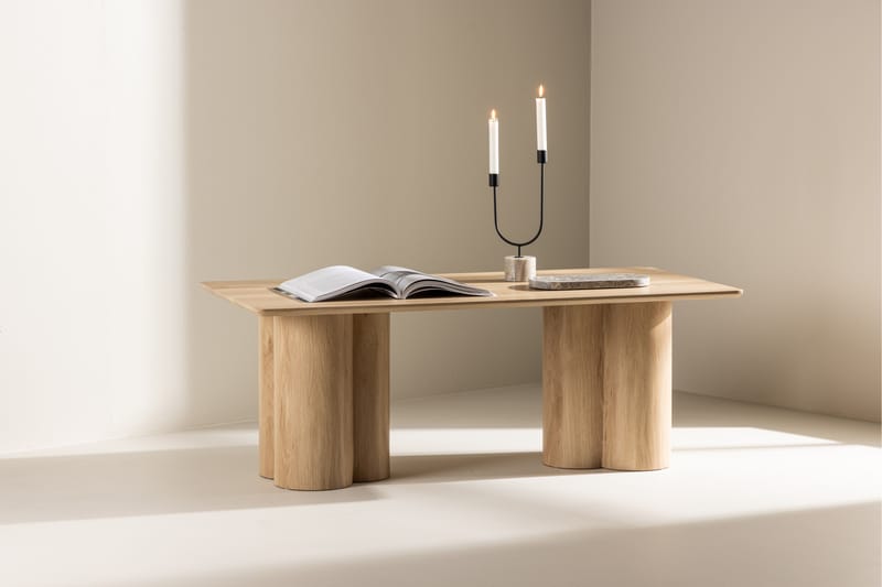 Olivia Soffbord 60x123 cm - Natur - Möbler - Vardagsrum - Soffbord & vardagsrumsbord - Soffbord