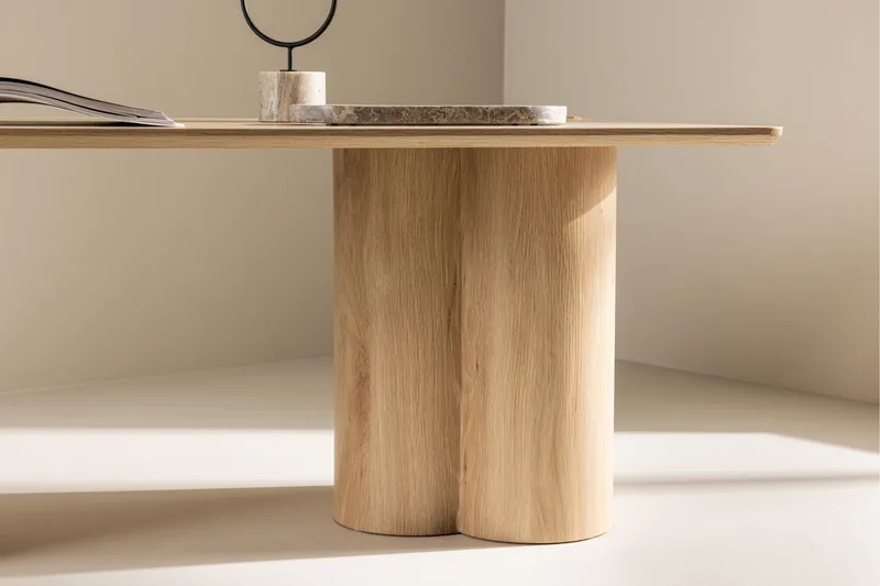 Olivia Soffbord 60x123 cm - Natur - Möbler - Vardagsrum - Soffbord & vardagsrumsbord - Soffbord