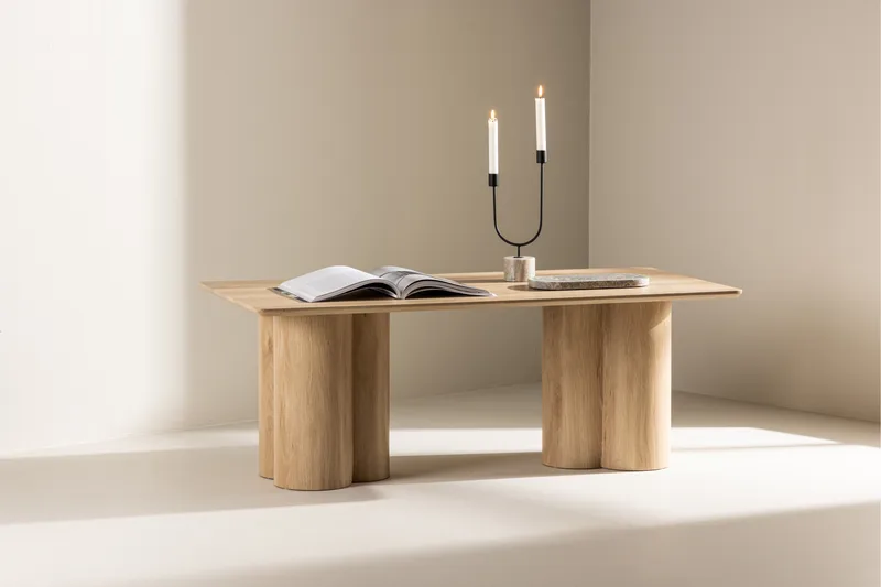 Olivia Soffbord 60x123 cm - Natur - Möbler - Vardagsrum - Soffbord & vardagsrumsbord - Soffbord