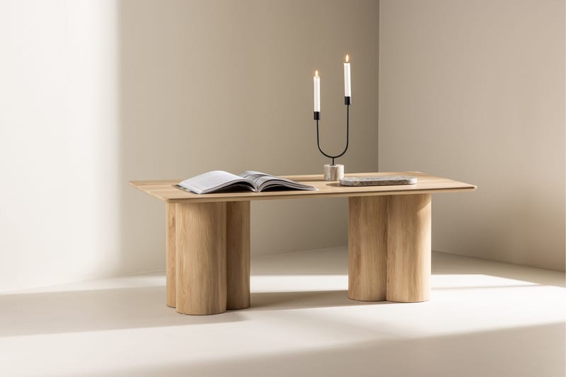 Olivia Soffbord 60x123 cm - Natur - Möbler - Vardagsrum - Soffbord & vardagsrumsbord - Soffbord