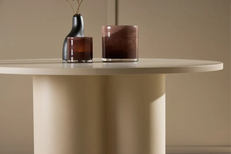 Olivia Soffbord 80 cm - Beige - Möbler - Vardagsrum - Soffbord & vardagsrumsbord - Soffbord