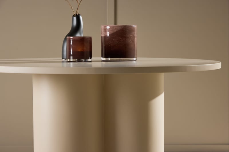 Olivia Soffbord 80 cm - Beige - Möbler - Vardagsrum - Soffbord & vardagsrumsbord - Soffbord