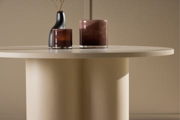 Olivia Soffbord 80 cm Runt i Målat Trä - Beige - Möbler - Vardagsrum - Soffbord & vardagsrumsbord - Soffbord