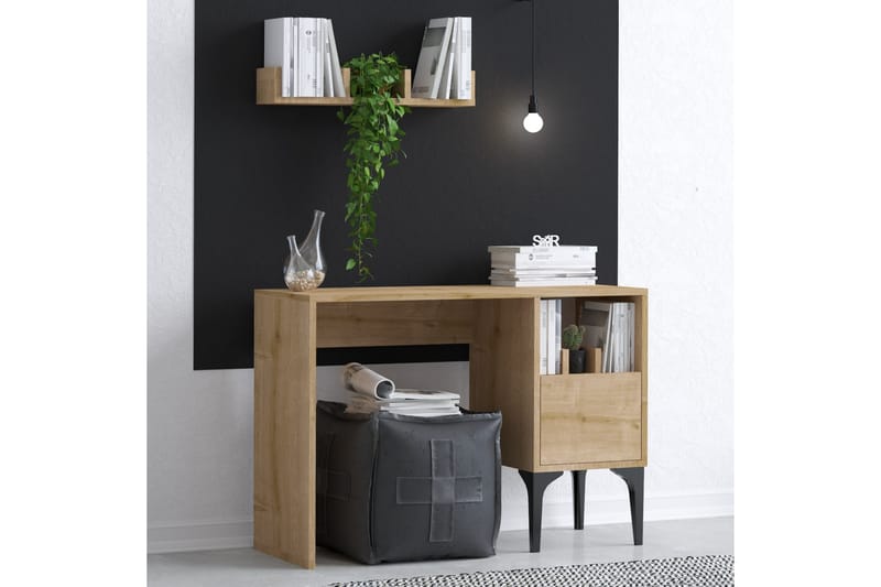 OLLA Skrivbord 45x74 cm Brun - Möbler - Hemmakontor - Skrivbord