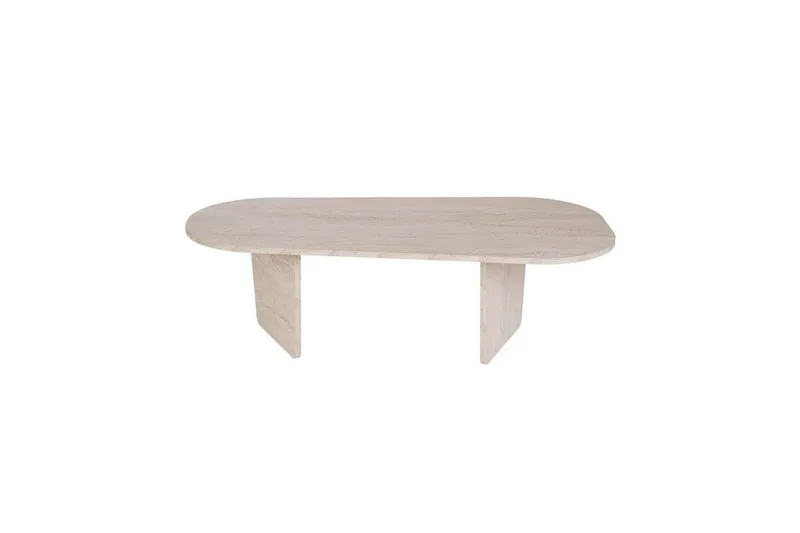 Omari Soffbord 130 cm - Beige - Möbler - Vardagsrum - Soffbord & vardagsrumsbord - Soffbord
