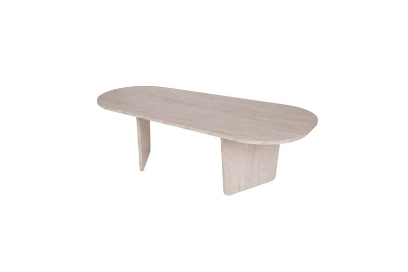 Omari Soffbord 130 cm - Beige - Möbler - Vardagsrum - Soffbord & vardagsrumsbord - Soffbord