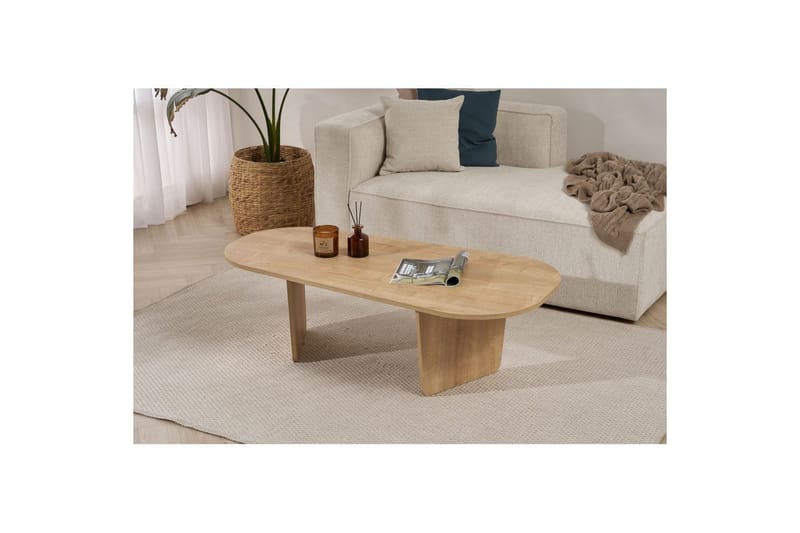 Omari Soffbord 130 cm - oak - Möbler - Vardagsrum - Soffbord & vardagsrumsbord - Soffbord