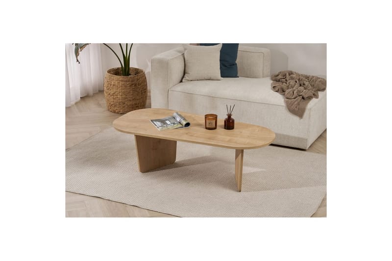 Omari Soffbord 130 cm - oak - Möbler - Vardagsrum - Soffbord & vardagsrumsbord - Soffbord