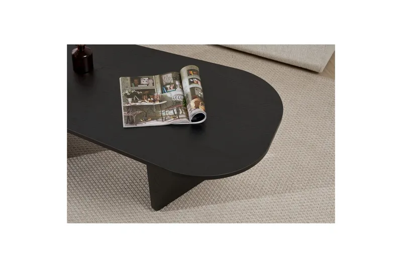 Omari Soffbord 130 cm - Svart - Möbler - Vardagsrum - Soffbord & vardagsrumsbord - Soffbord