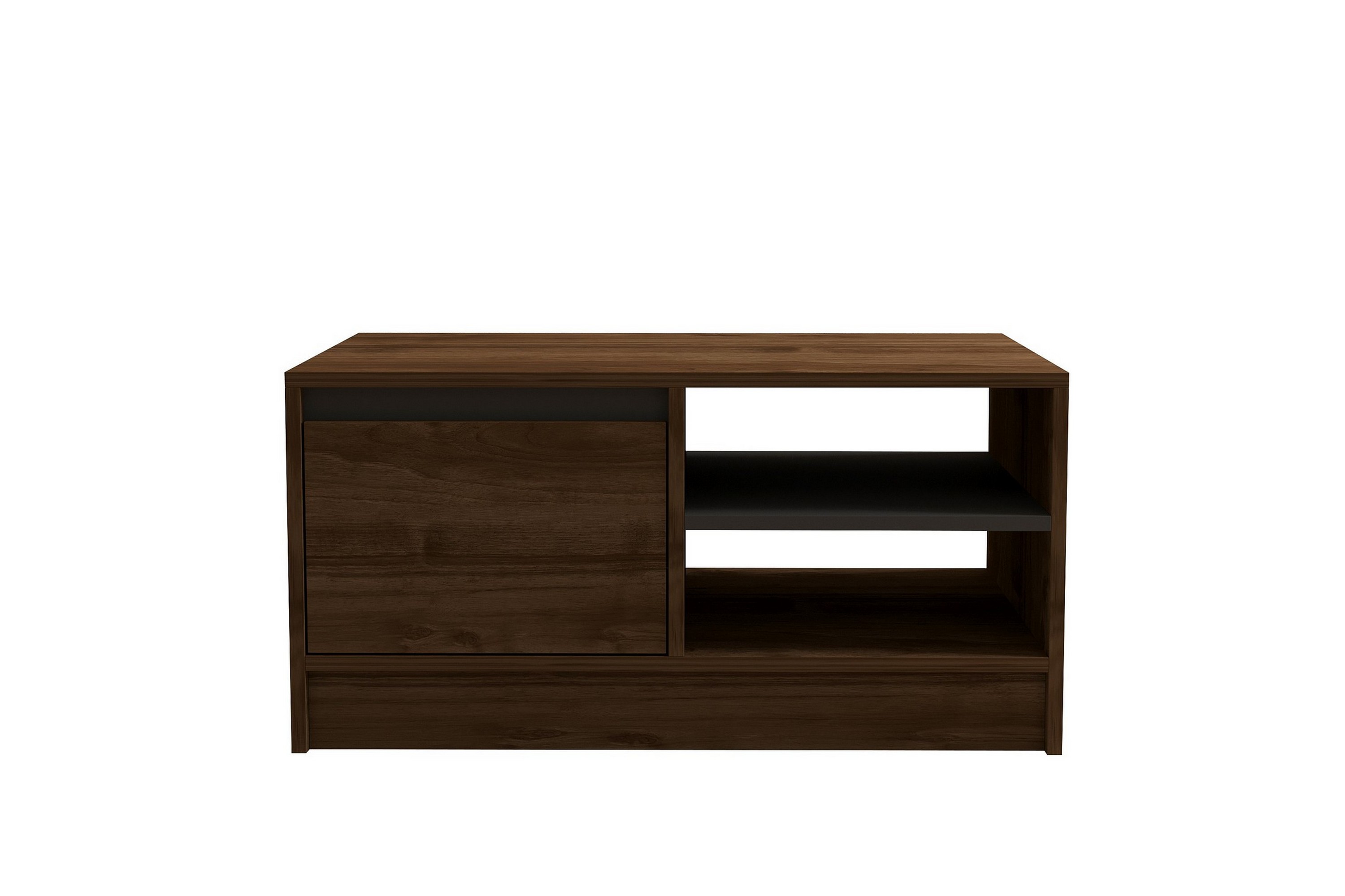 ongu soffbord 90 cm valnöt/antracit -