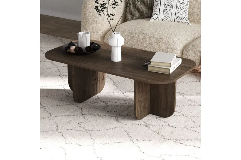 Orin Soffbord 120 cm - Mörkfärgat trä - Möbler - Vardagsrum - Soffbord & vardagsrumsbord - Soffbord