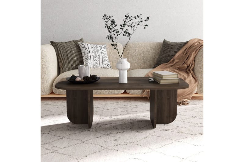 Orin Soffbord 120 cm - Mörkfärgat trä - Möbler - Vardagsrum - Soffbord & vardagsrumsbord - Soffbord