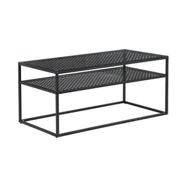 Orvanel Soffbord 100 cm - Transparent och mattsvart - Möbler - Vardagsrum - Soffbord & vardagsrumsbord - Soffbord
