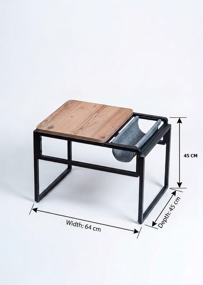 Orvio Sidobord 64 cm - Möbler - Vardagsrum - Soffbord & vardagsrumsbord - Brickbord