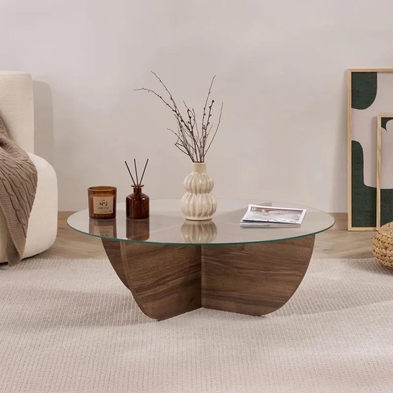 Orwin Soffbord 90 cm - Mörkbrun - Möbler - Vardagsrum - Soffbord & vardagsrumsbord - Soffbord