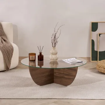 Orwin Soffbord 90 cm - Mörkbrun - Möbler - Vardagsrum - Soffbord & vardagsrumsbord - Soffbord