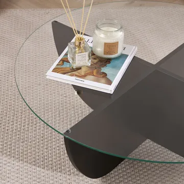 Orwin Soffbord 90 cm - Mörkbrun - Möbler - Vardagsrum - Soffbord & vardagsrumsbord - Soffbord