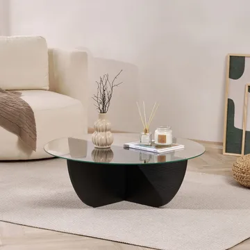 Orwin Soffbord 90 cm - Mörkbrun - Möbler - Vardagsrum - Soffbord & vardagsrumsbord - Soffbord