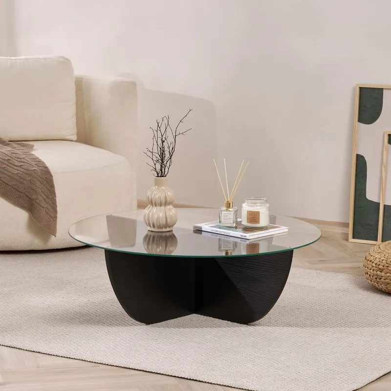 Orwin Soffbord 90 cm - Mörkbrun - Möbler - Vardagsrum - Soffbord & vardagsrumsbord - Soffbord