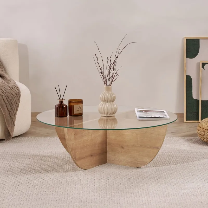 Orwin Soffbord 90 cm - Natur - Möbler - Vardagsrum - Soffbord & vardagsrumsbord - Soffbord