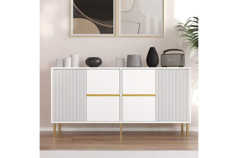 Osmar Konsollbord 150 cm - Vit - Möbler - Vardagsrum - Soffbord & vardagsrumsbord - Avlastningsbord & konsolbord