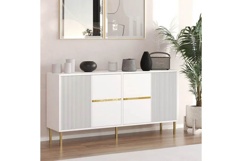 Osmar Konsollbord 150 cm - Vit - Möbler - Vardagsrum - Soffbord & vardagsrumsbord - Avlastningsbord & konsolbord