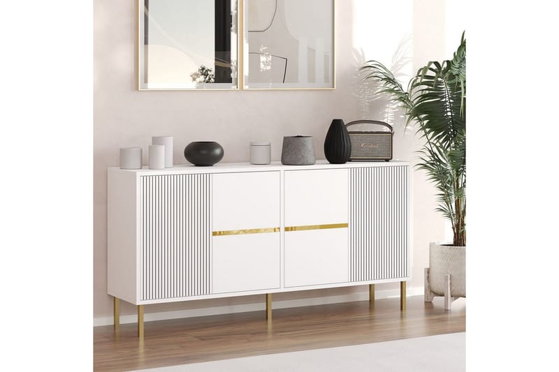 Osmar Konsollbord 150 cm - Vit - Möbler - Vardagsrum - Soffbord & vardagsrumsbord - Avlastningsbord & konsolbord