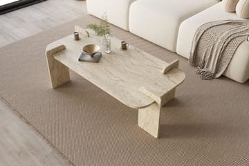 Osmiric Soffbord 120 cm Rektangulär - Travertin - Möbler - Vardagsrum - Soffbord & vardagsrumsbord - Soffbord