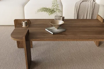 Osmiric Soffbord 120 cm Rektangulär - Valnöt - Möbler - Vardagsrum - Soffbord & vardagsrumsbord - Soffbord