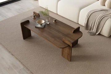 Osmiric Soffbord 120 cm Rektangulär - Valnöt - Möbler - Vardagsrum - Soffbord & vardagsrumsbord - Soffbord