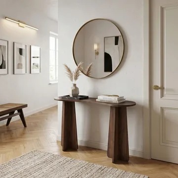 Ostwerwal Avlastningsbord 120x75x35 cm - Valnöt - Möbler - Vardagsrum - Soffbord & vardagsrumsbord - Brickbord