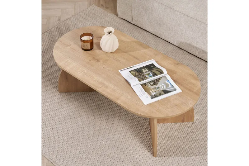 Osyra Soffbord 120 cm - Natur - Möbler - Vardagsrum - Soffbord & vardagsrumsbord - Soffbord