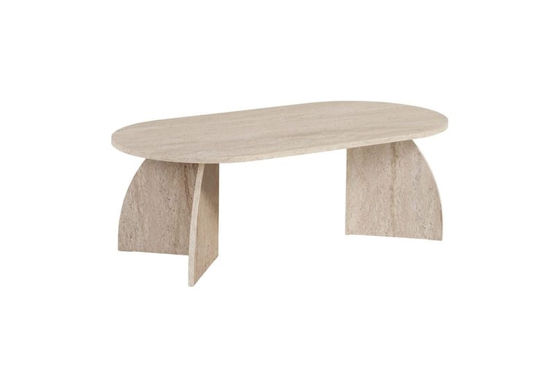 Osyra Soffbord 120 cm - Travertine - Möbler - Vardagsrum - Soffbord & vardagsrumsbord - Soffbord