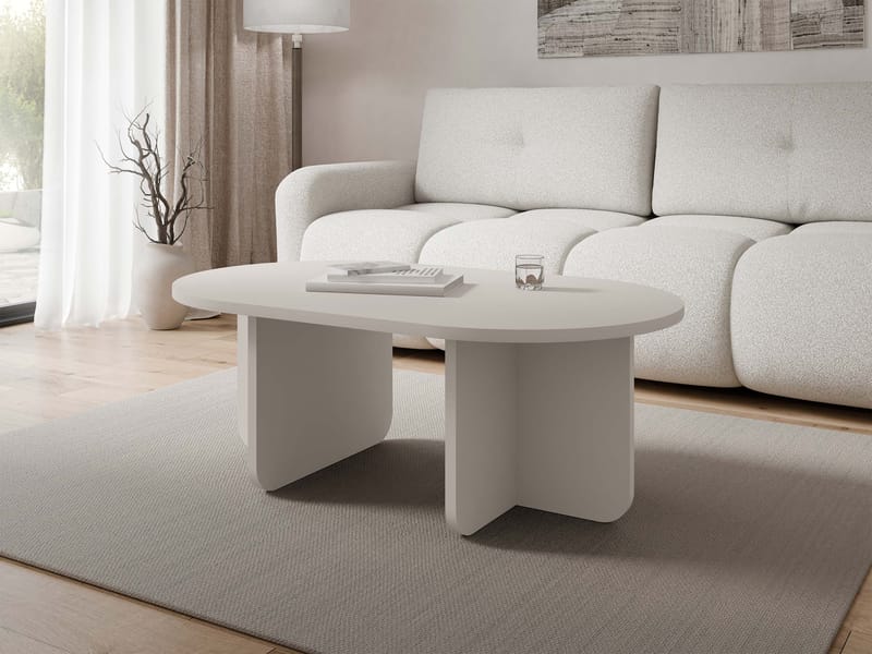Ovren Soffbord 110 cm - beige - Möbler - Vardagsrum - Soffbord & vardagsrumsbord - Soffbord