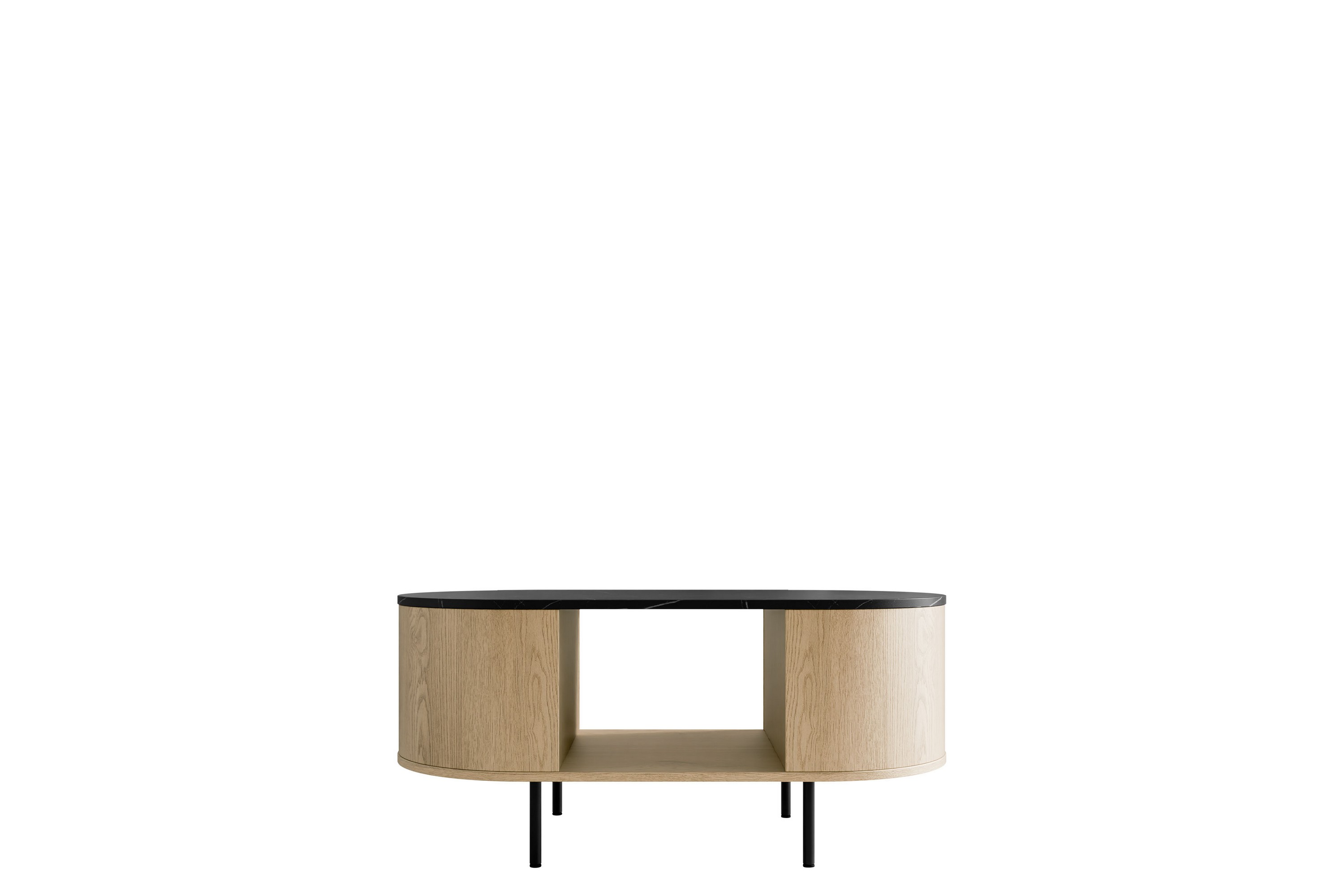 pantego soffbord 100x52 cm - brun