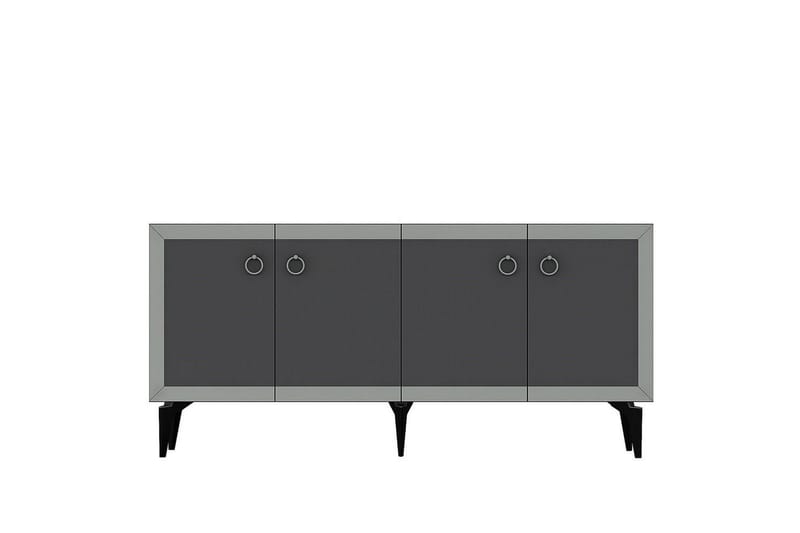 Petrolla Konsollbord 150 cm - Svart/Silver/Antracit - Möbler - Vardagsrum - Soffbord & vardagsrumsbord - Avlastningsbord & konsolbord