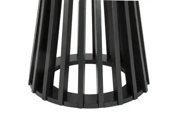 Peyra Soffbord Runt 60 cm Fanér - Svart - Möbler - Vardagsrum - Soffbord & vardagsrumsbord - Soffbord