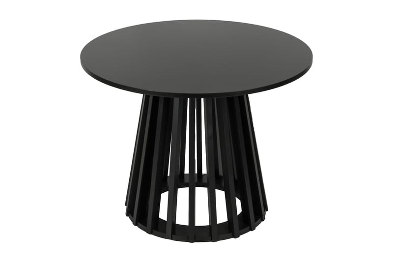 Peyra Soffbord Runt 60 cm Fanér - Svart - Möbler - Vardagsrum - Soffbord & vardagsrumsbord - Soffbord