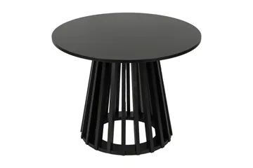 Peyra Soffbord Runt 60 cm Fanér - Svartlaserad ek - Möbler - Vardagsrum - Soffbord & vardagsrumsbord - Soffbord