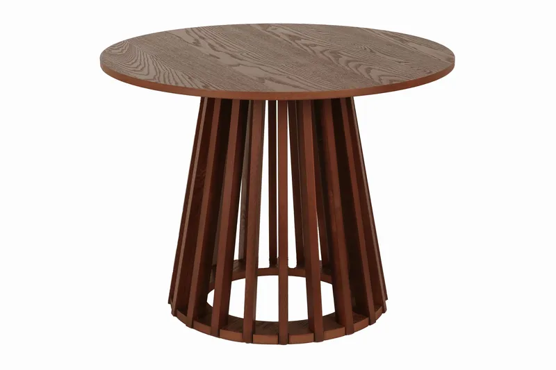 Peyra Soffbord Runt 60 cm Fanér, Valnöt