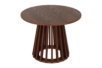 Peyra Soffbord Runt 60 cm Fanér - Valnöt - Möbler - Vardagsrum - Soffbord & vardagsrumsbord - Soffbord
