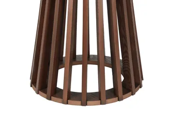 Peyra Soffbord Runt 60 cm Fanér - Valnöt - Möbler - Vardagsrum - Soffbord & vardagsrumsbord - Soffbord