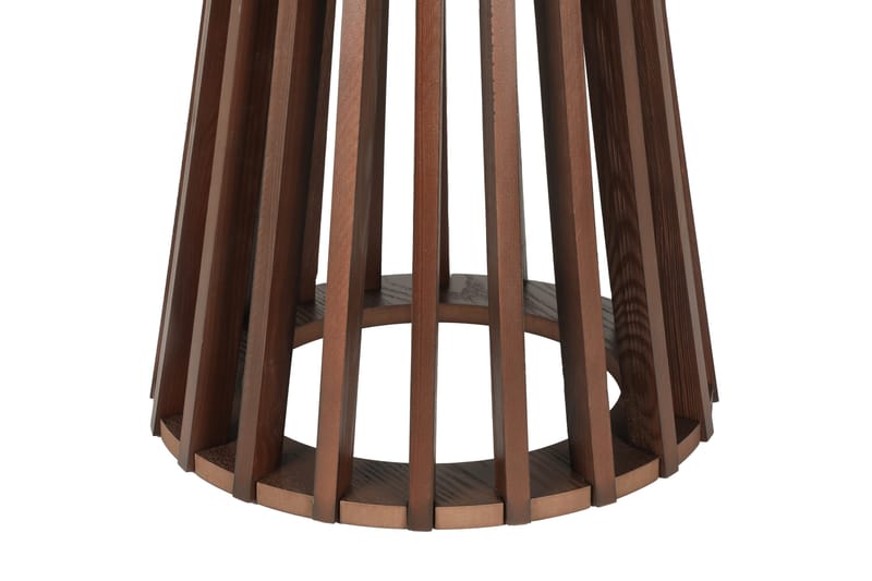 Peyra Soffbord Runt 60 cm Fanér - Valnöt - Möbler - Vardagsrum - Soffbord & vardagsrumsbord - Soffbord